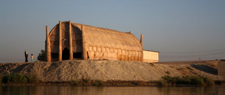 Casas Mudhif: arquitectura de paja, lodo y bambú