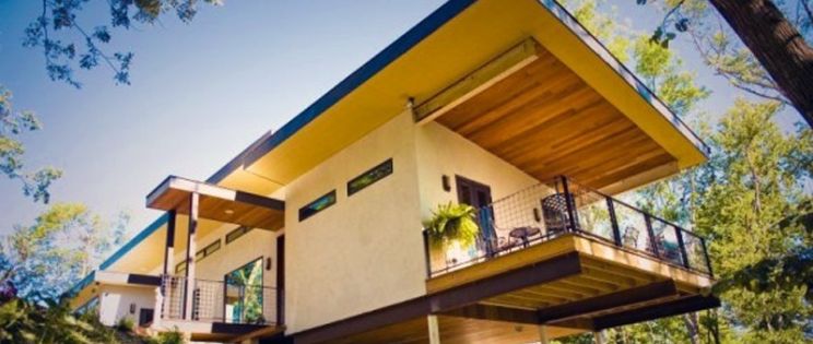  Casas realizadas con  paneles y ladrillos fabricados a base de cáñamo de planta de cannabis