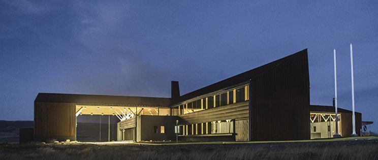 “Complejo Fronterizo Huemules”, en Balmaceda, Chile 