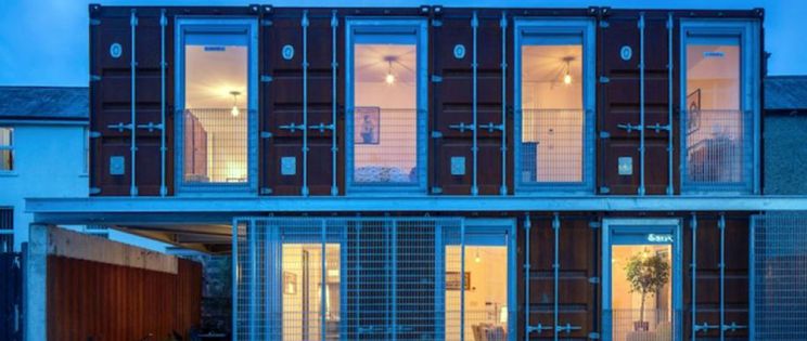 Ringsend Container House, Dublín, LID Architects. Premio de arquitectura sostenible 2018. 