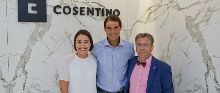 Grupo Cosentino. Rafa Nadal y el nuevo showroom Cosentino en Nueva York