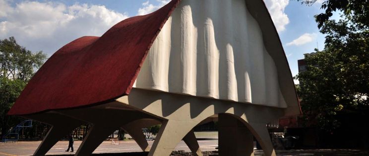 Pabellón de Rayos Cósmicos 1951. Arquitectura de Félix Candela