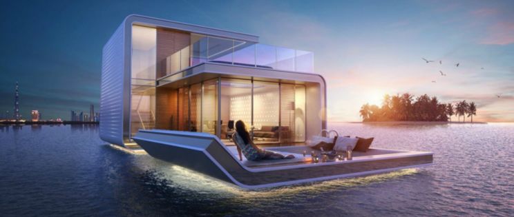 Floating Seahorse. Viviendas de lujo sobre el agua