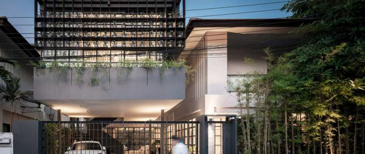 Flower Cage House: la casa de los olivos Flower Cage House: la casa de los olivos