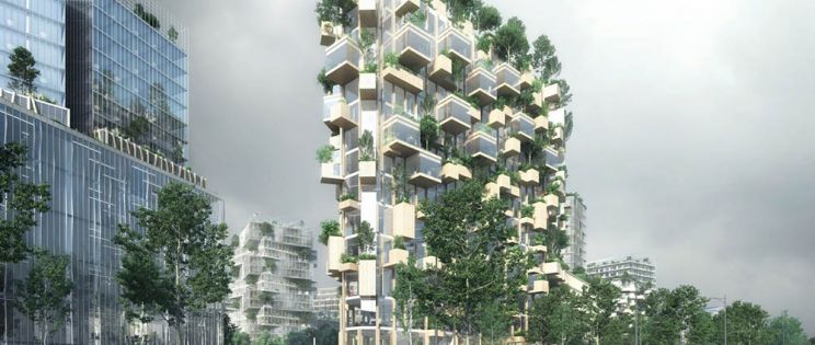 Forêt Blanche, arquitectura verde en París. Stefano Boeri.