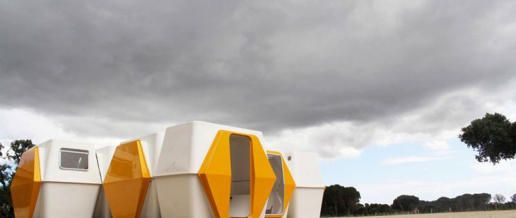 Hexacube: arquitectura futurista de los 70 Hexacube: arquitectura futurista de los 70