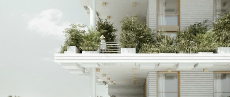 Jardines hasta el cielo. Proyecto Magic Breeze de Penda Architecture