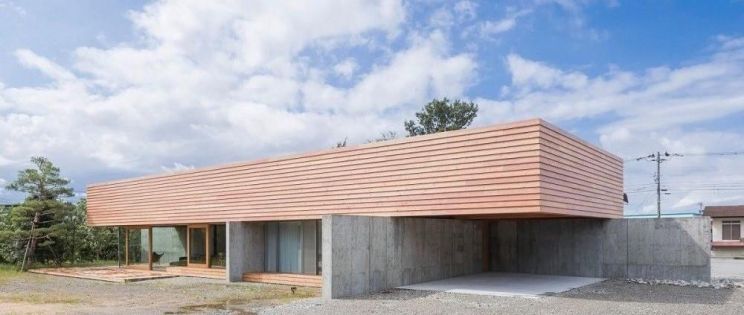 Casa con vistas hacia el Tateyama, de Mount Fuji Architects Studio