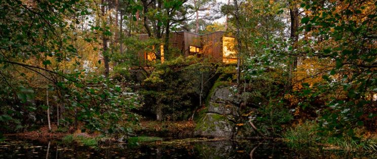 Arquitectura y naturaleza. El retiro de cuidado al aire libre de Snøhetta.