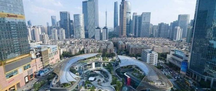 Parc Central, arquitectura comercial en Guangzhou por Benoy
