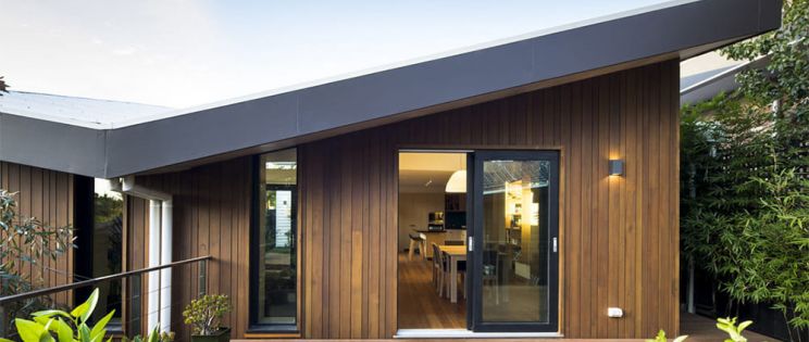 Passive Butterfly, una vivienda passivhaus orientada a sur de EME Design. Passive Butterfly, una vivienda passivhaus orientada a sur de EME Design.