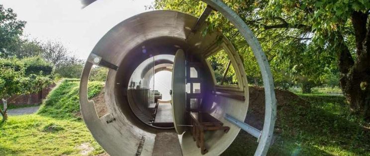 Reciclaje y material de desecho en la microarquitectura de Refunc