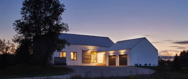 Silo House, arquitectura contemporánea respetuosa con la tradición rural. 