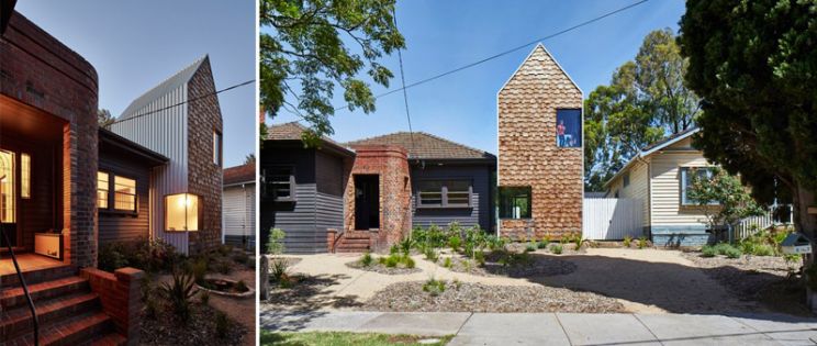 Tower House, un hogar con perfil de pueblo