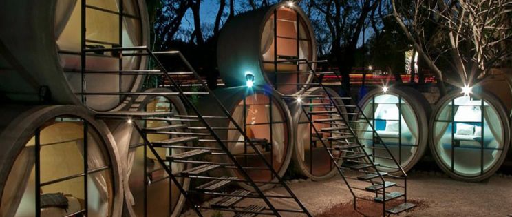TuboHotel, un hotel de arquitectura ecológica