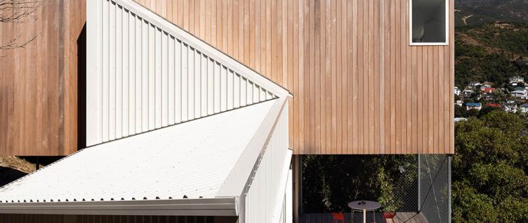 X-Marks, una singular vivienda en ladera de Spacecraft Architects.