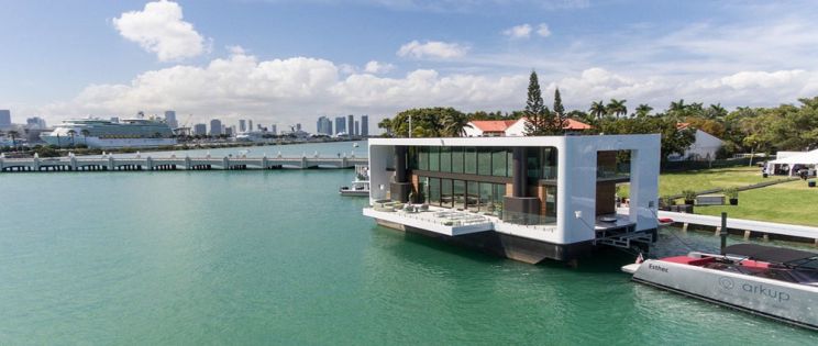 La Casa flotante Arkup en South Beach, Miami
