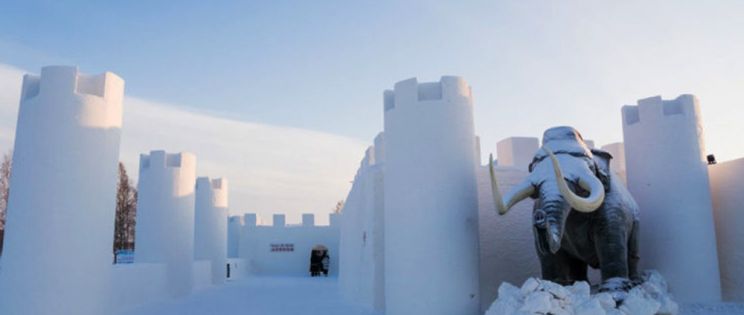 Arquitectura bajo cero: Castillo de nieve de Kemi