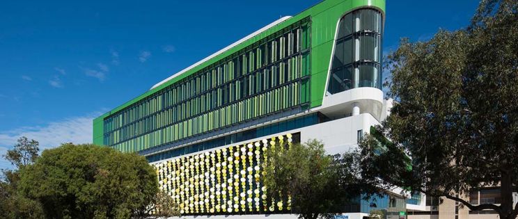 Arquitectura hospitalaria empática. Perth Children’s Hospital, Cox Architecture
