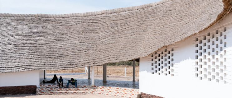 Arquitectura circular inspirada en la tradición senegalesa