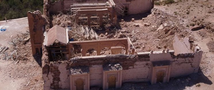 Ciudades, pueblos y monumentos históricos en Marruecos gravemente dañados por un gran terremoto
