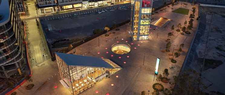 Arquitectura generosa con el espacio público: Green Square Library and Plaza, Studio Hollenstein