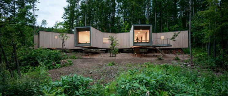 Casa en el Bosque de Florian Busch Architects. Plena inmersión en la naturaleza