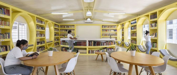 Arquitectura que dignifica: la Biblioteca del Cereso de Proyecto Reaciona A.C. 