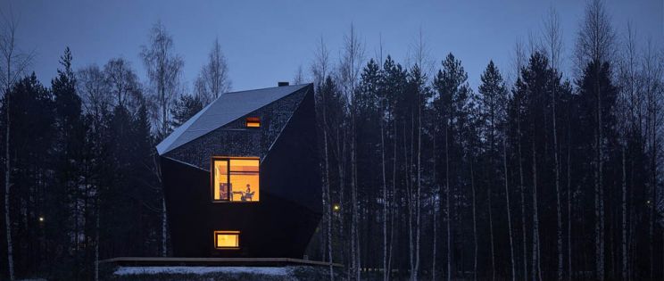 Arquitectura caída del cielo: Meteorite House