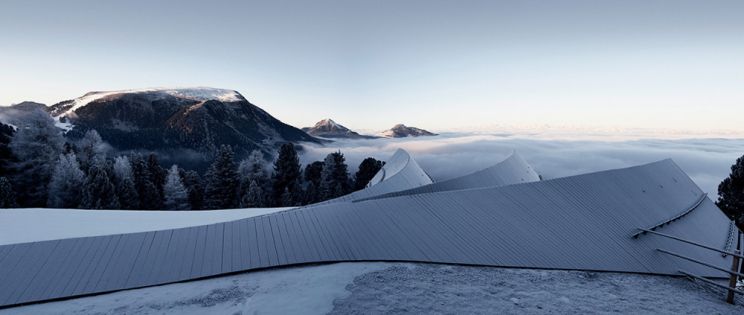 Arquitectura alpina contemporanea: Refugio de Oberholz