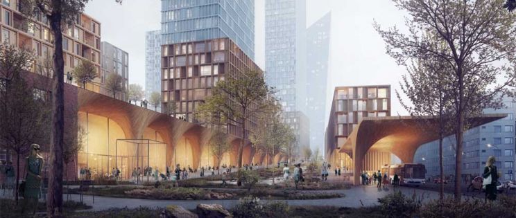 Re-Connecting Tampere: Nuevo Centro de Servicios y Transportes