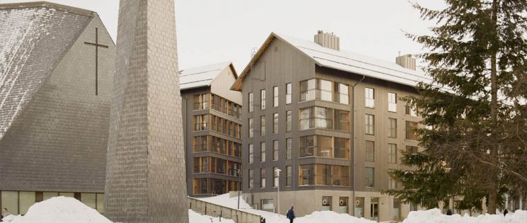 Kuokkalan Kalon, edificio residencial con alma natural