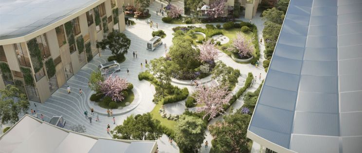 BIG y Toyota diseñan Woven City: La ciudad del futuro en Japón