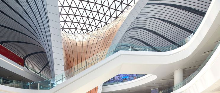 El aeropuerto con forma de estrella de mar de Zaha Hadid Architects