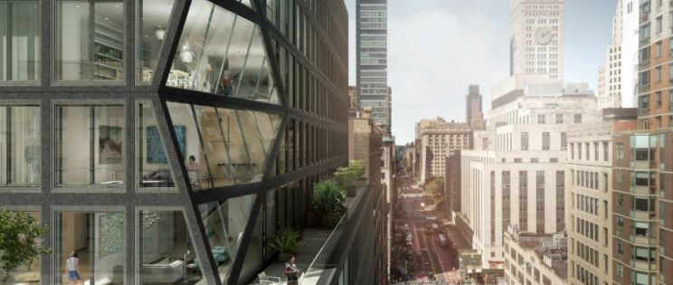 121 E 22ND. Torre residencial de OMA Arquitectos