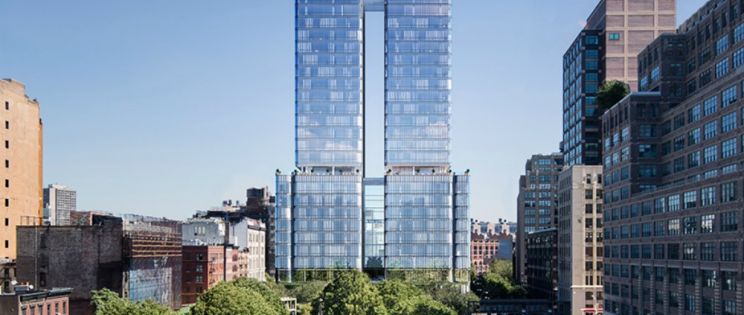 565 Broome Soho Tower. Estudio de arquitectura Renzo Piano