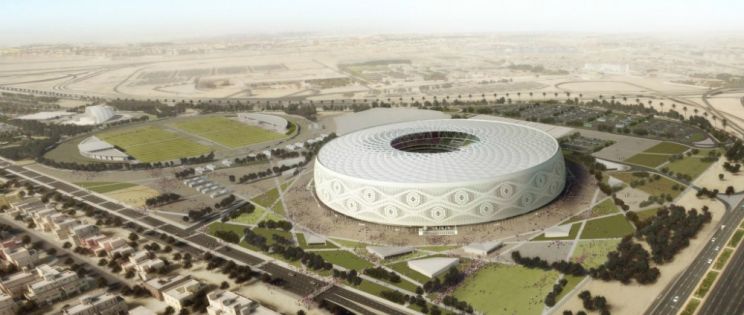 Estadio Al Thumama para la FIFA World Cup 2022. Arquitecto Ibrahim M Jaidah