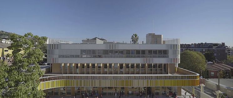 B720 Fermín Vázquez Arquitectos. Liceo Francés de Barcelona