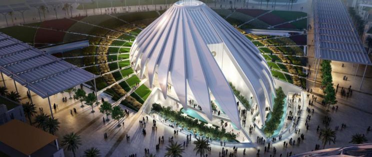 Pabellón de Emiratos Árabes Unidos, Expo de Dubái 2020. Arquitecto Santiago Calatrava