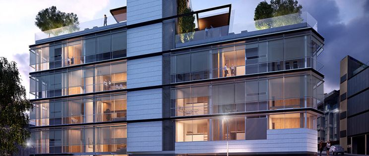 Proyecto residencial de Bueso-Inchausti & Rein Arquitectos en la calle Plaza de Madrid