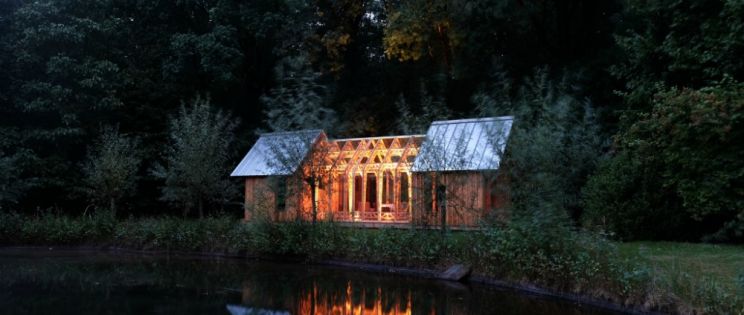 Arquitectura en vidrio y madera. La Casa Jardín de Caspar Schols