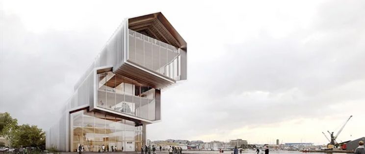 Museo de Historia Marítima. Arquitecto Kengo Kuma