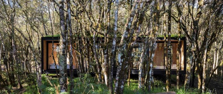 Proyecto Minimod Curcaca de MAPA arquitectos. Viviendas prefabricadas en Brasil