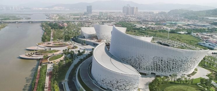 PES Architects diseñan el Centro arte y Cultural del Estrecho de Fuzhou