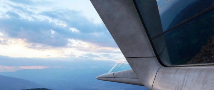 Zaha Hadid Architects. Museo Messner Mountain