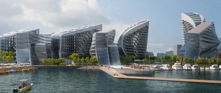 Zaha Hadid Architects. Proyecto Novorossiysk, arquitectura en la costa rusa