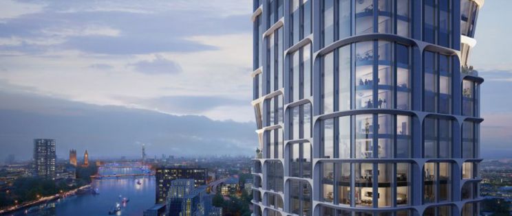 Proyecto aprobado de las Torres Vauxhall Cross Island. Zaha Hadid Architects Proyecto aprobado de las Torres Vauxhall Cross Island. Zaha Hadid Architects