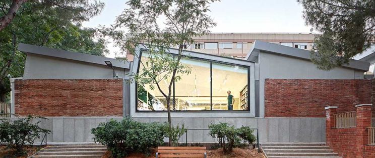 Rehabilitación y ampliación de la Biblioteca Montbau - Albert Pérez Baró