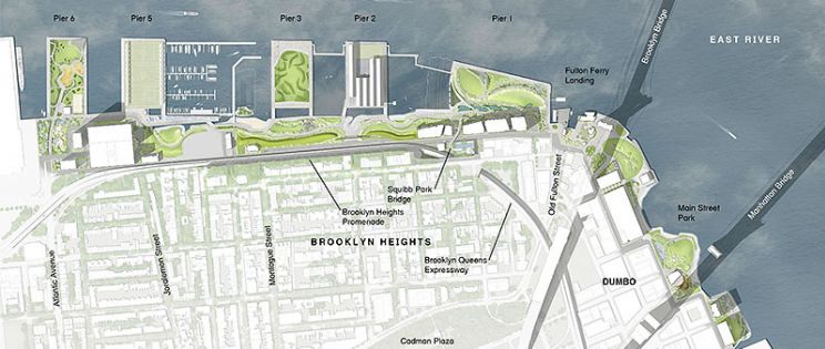 Brooklyn Bridge Park. Brooklyn. New York.