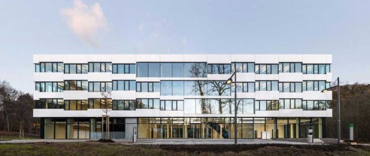 Edificio de investigación CISPA, por Veauthier Meyer Architekten